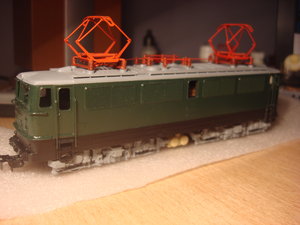 тележки пока не его родные.будут красные, потом.