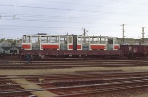 Сочлененный трам на 4х оске
