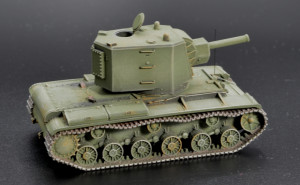 Танк КВ-2. Готовая модель Artitec.