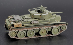 Танк БТ-7 командирский. Готовая модель Artitec.