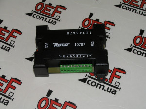 Roco 10787 Модуль зворотнього зв'язку (FeedBack module) на 8 виходів. Вживане, стан близький до нового.<br />Ціна 50Є