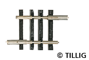 Tillig 83120<br />Рейка пряма 21,3мм (G6)<br />Ціна - 2,6Є
