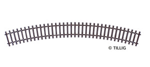 Tillig 83006<br />Шпальна решітка радіусна (без рейок)<br />R353мм/30* (R21)<br />Ціна - 1,3Є