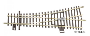 Tillig 83324<br />Стрілка ліва EW1<br />Ціна - 21Є