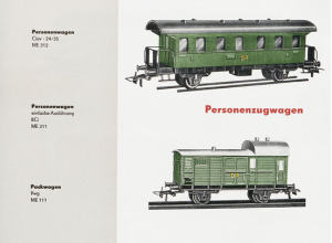 Изображение из каталога PIKO 1957 года, где указан тип этого вагона &quot;Personenwagen Ciuv-24/35&quot;