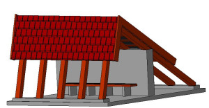 Пригородная автобусная остановка Тип1 на 10 пассажиров (тип Беседка)_002.jpg