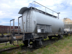 В прошлом бытовка. Цистерна в музее на ст. Jaworzyna Śląska (PKP)
